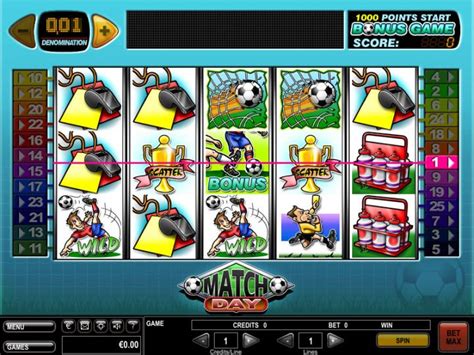 Play Match Day slot